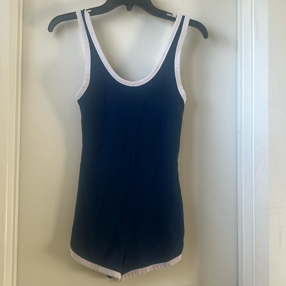 Zara Navy Blue Romper